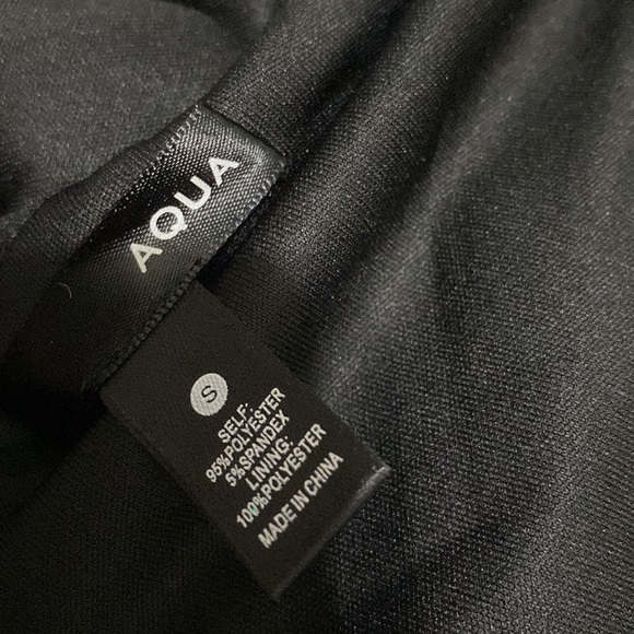 Aqua V-Neck Puff Sleeve Jumpsuit - Picture 3 of 8